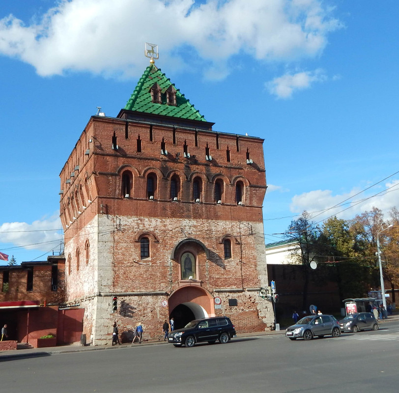 Фото дмитровская башня нижегородского кремля