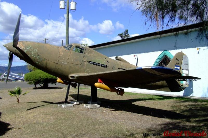 Bell P-63E Kingcobra con número de Serie 43-11730. Conservado en el Museo Del Aire, Toncontin International Airport, Tegucigalpa