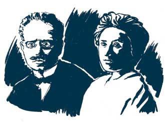 Rosa Luxemburgo y Liebknecht