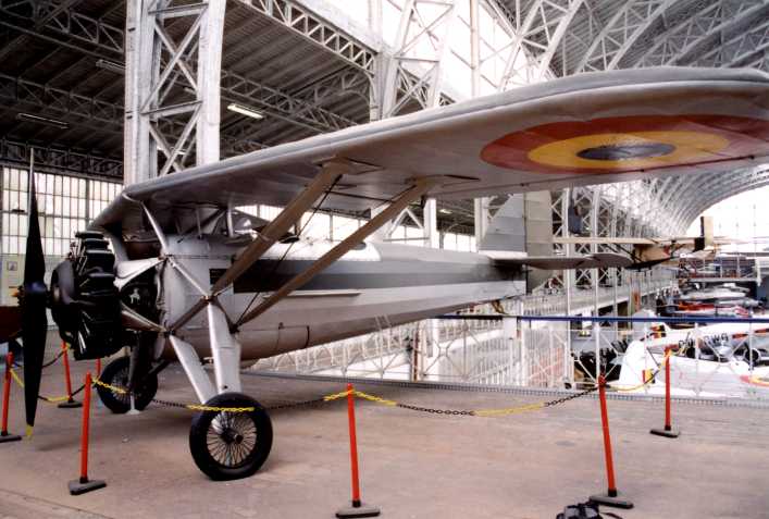 Morane-Saulnier MS.230 conservado en el Museo del Ejercito y de Historia Militar de Bruselas, Bélgica