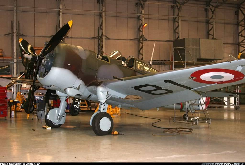 Curtiss Hawk 75A-1 P-36. Imperial War Museum de Duxford