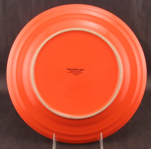 4 Rachael Ray Double Ridge Dinner Plate Plates Orange Green VGC | eBay 4 Rachael Ray Double Ridge Dinner Plate Plates Orange Green VGC | eBay