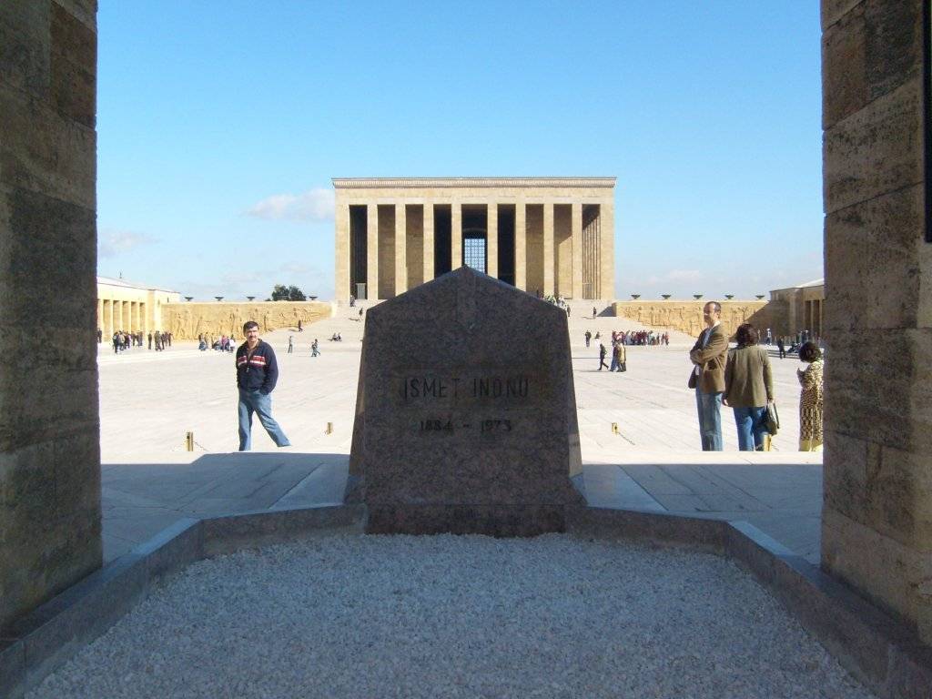 Vista de Anokkabir desde la tumba de İnönü