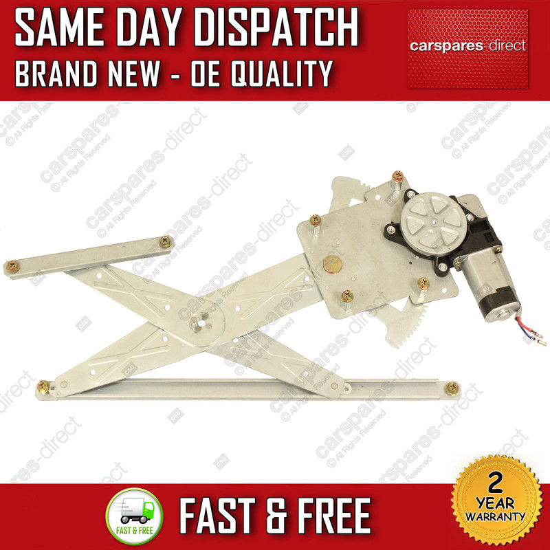 TOYOTA YARIS// VITZ 99/>2005 FRONT RIGHT DRIVER WINDOW REGULATOR WITH 2 PIN MOTOR