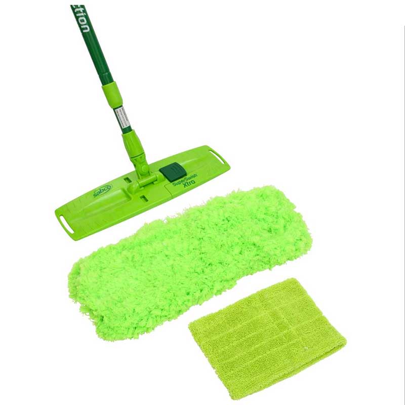 Sabco Super Swish Xtra Swivel Head Floor Cleaning Wet Dry