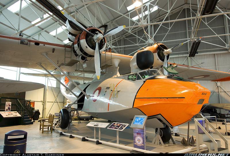 Consolidated PBY-6A Catalina conservado en el Danish Aviation Museum, Stauning, Dinamarca