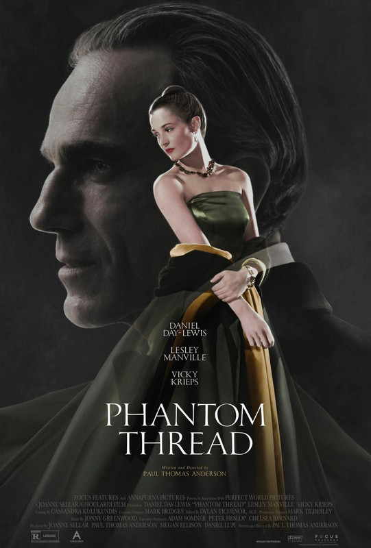 phantom thread 546159231 large - El hilo invisible Dvdrip VOSE (2017) Drama