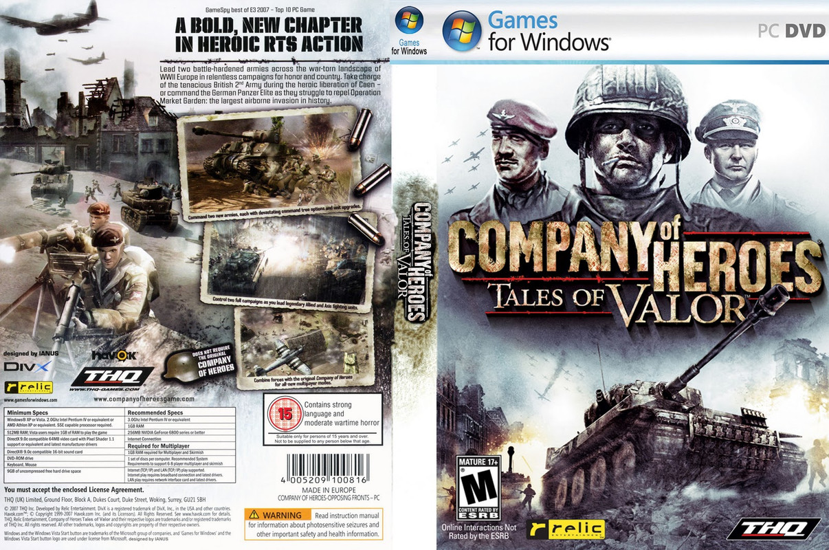Company of Heroes. Tales of Valor