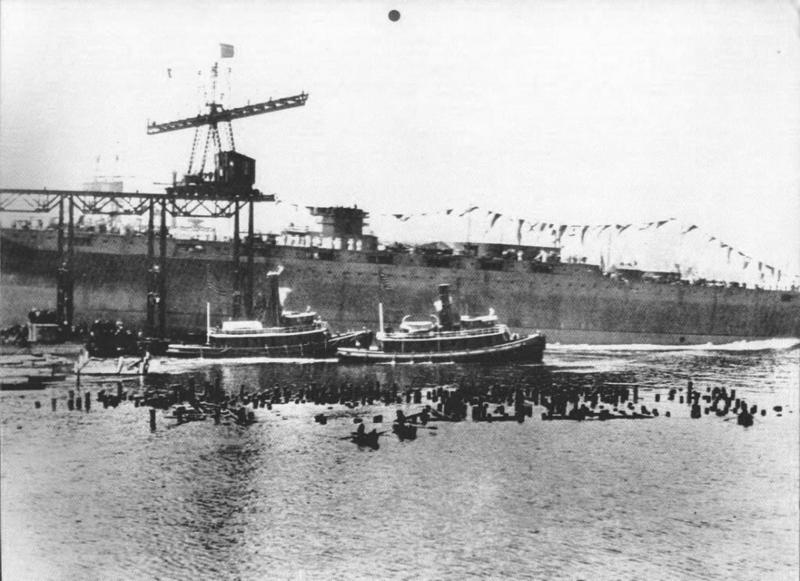 Botadura del USS Arizona, el 16 de Marzo de 1916