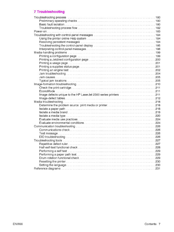 hp laserjet printer 44m4 plus4m plus55m5n 453 page service manual