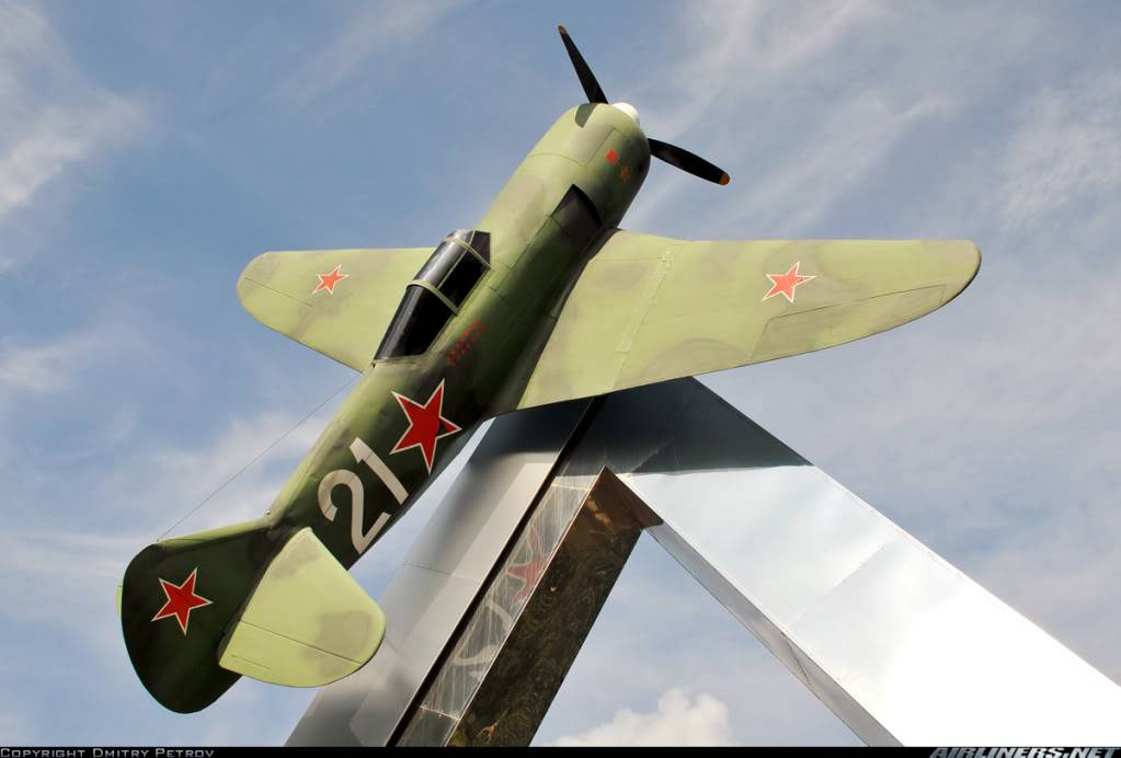 Lavochkin La-7 conservado en museos