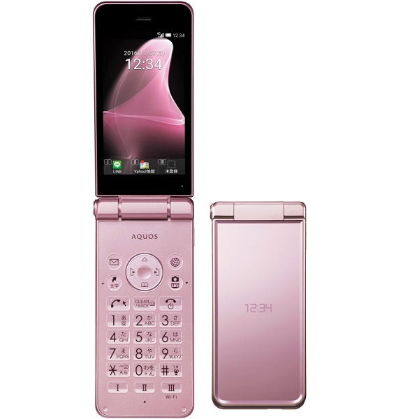 SOFTBANK SHARP 601SH 602SH AQUOS KEITAI 2 ANDROID FLIP PHONE