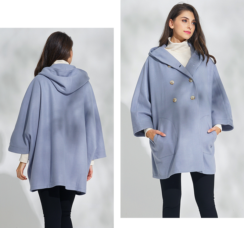 Poncho de grossesse et portage gris