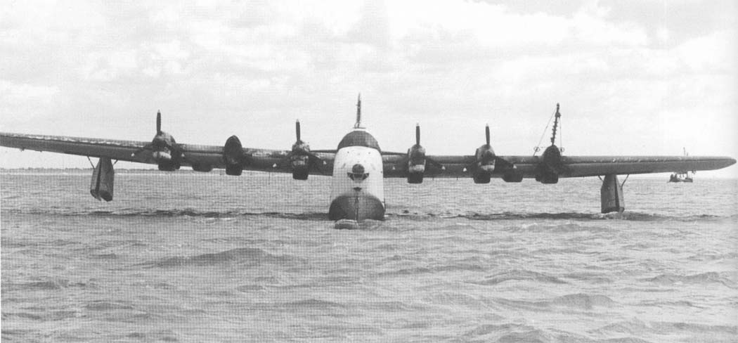Un BV 222 V-12 capturado por los británicos
