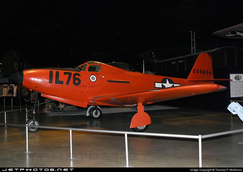 Bell P-63E Kingcobra con número de Serie 43-11728. Conservado en el National Museum of the United States Air Force at Wright-Patterson AFB en Dayton, Ohio