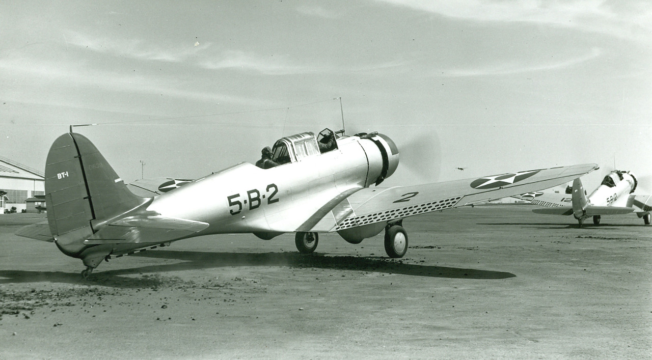 Northrop BT-1 en 1940