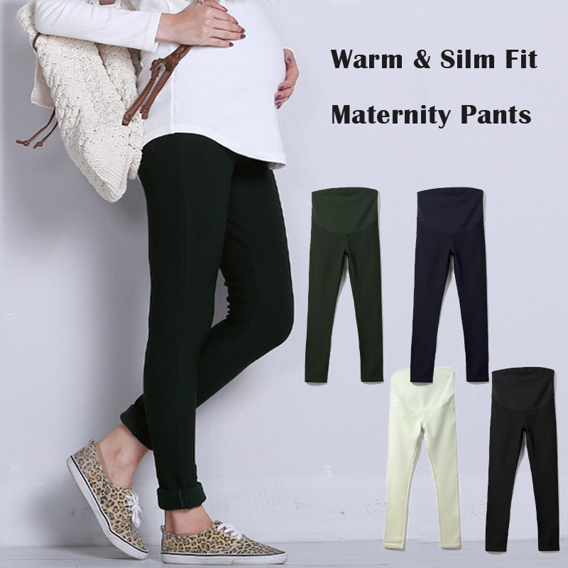 Super Warm Slim Fit Maternity Winter Pants