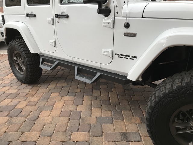 Quality JKU side steps? | Jeep Wrangler Forum