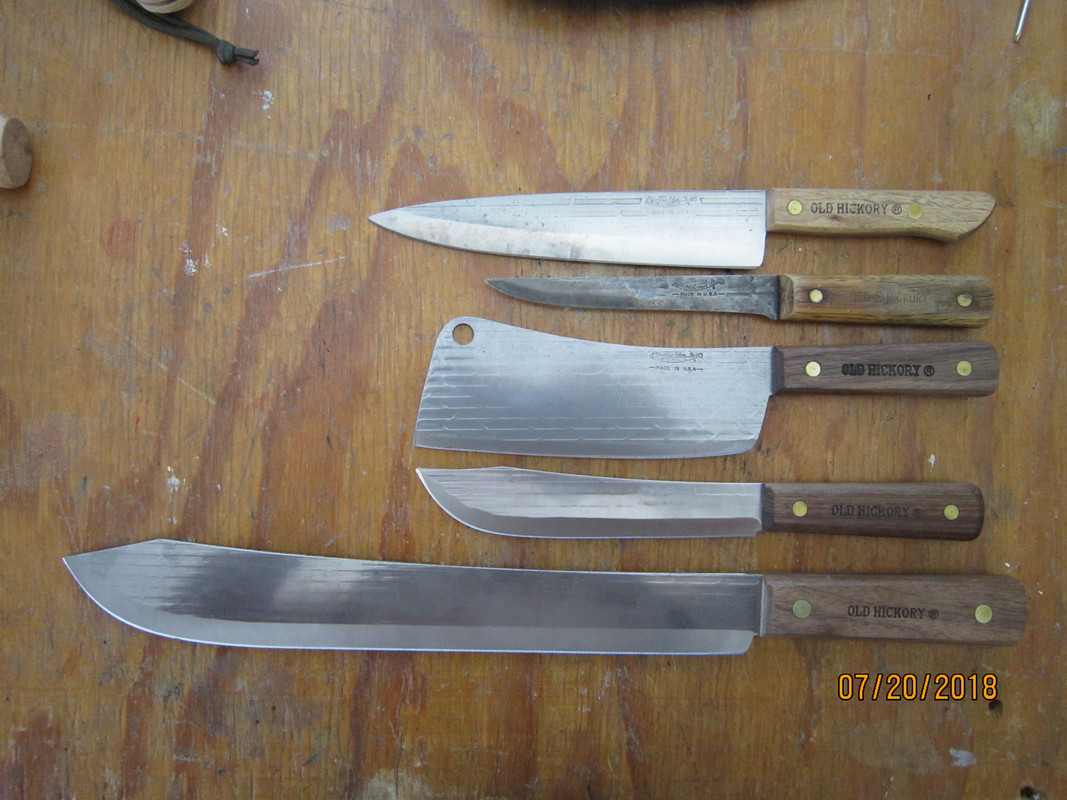 Old Hickory Butcher Knife-Steel Butcher Knife