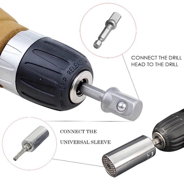 Universal-_Ratchet-_Socket-7-19mm-_Power-_Drill-_Adapter-_Car
