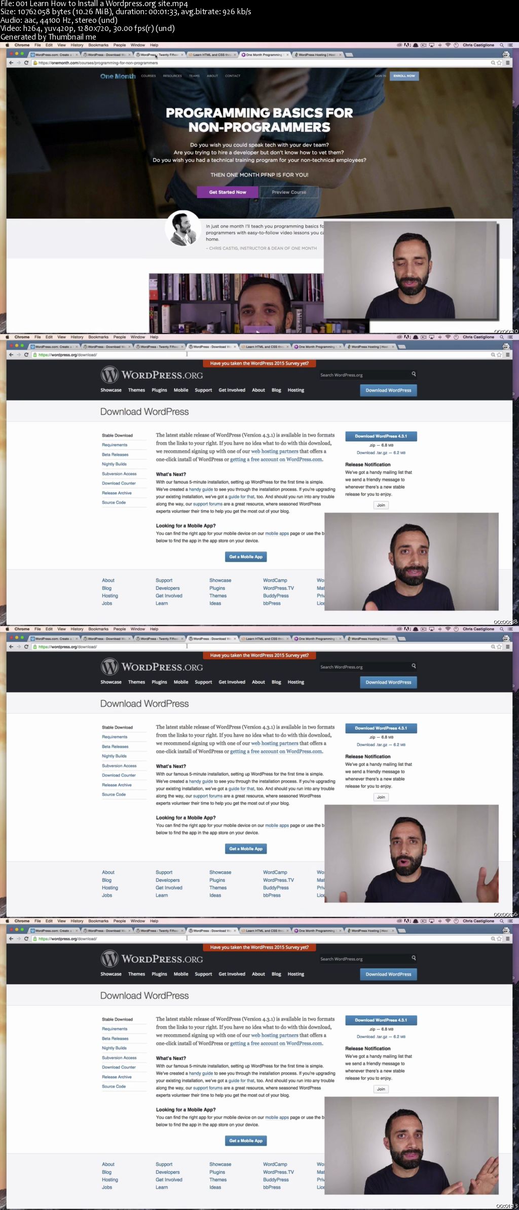Install Wordpress Install Wordpress