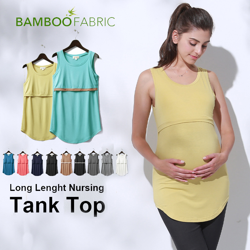 Maternity Nursing Bamboo Tank Top