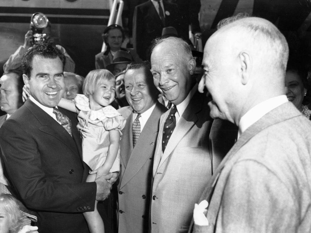 El presidente Richard Nixon y Eisenhower