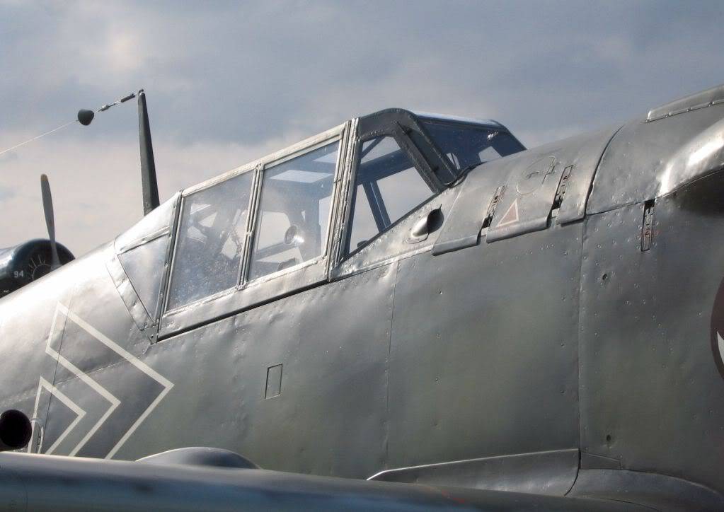 Cabina del Messerschmitt Bf-109