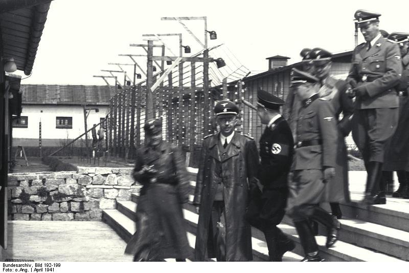 Visita de Heinrich Himmler al campo de concentración de Mauthausen, abril de 1942