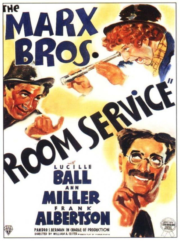 room service 801952903 large - El hotel de los lios Dvdrip Español (1938) Comedia