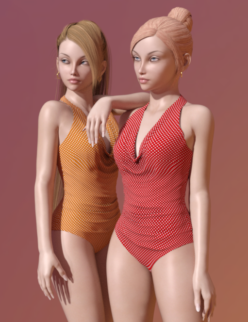 [Conversions] RainbowLight – Sexy Swimsuit for Genesis 3 Females