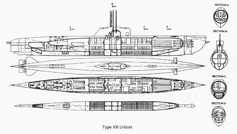 U-Boot Tipo XXI Elektroboat
