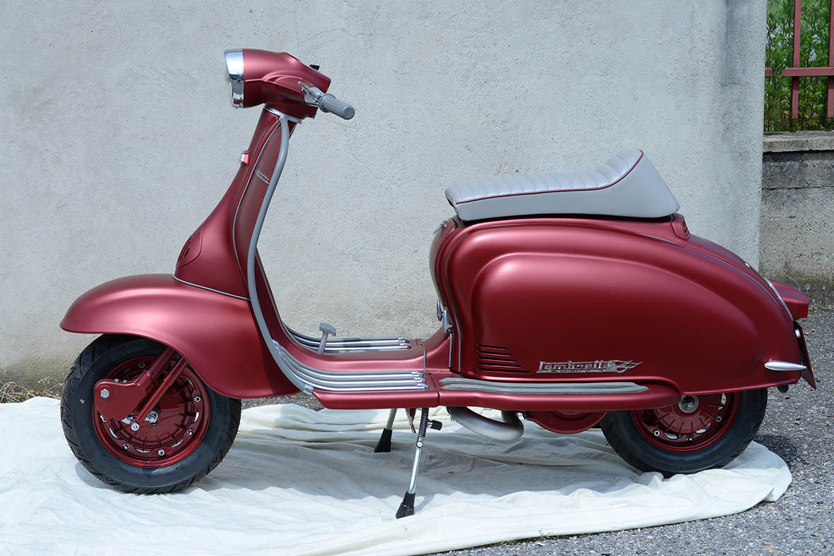 Custom Lambretta LI2 150 1961 original italian fully Custom restored ...